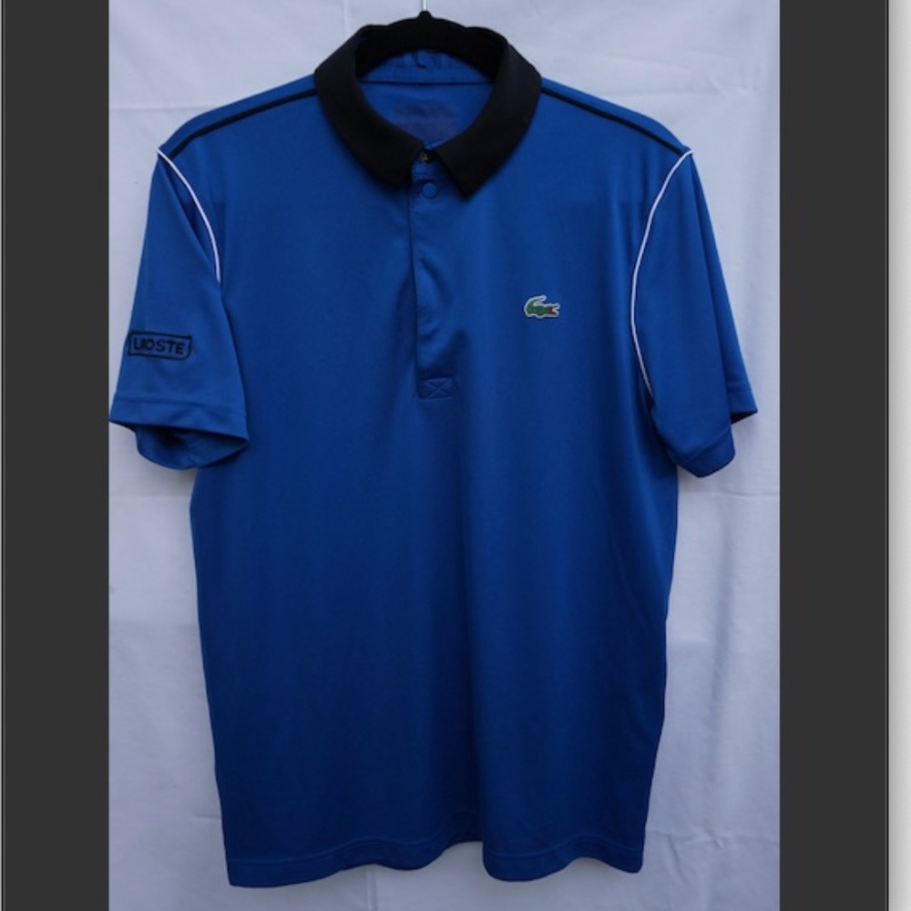 Men's Lacoste Blue Ultra Dry Polo